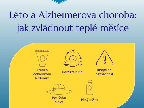 Léto a Alzheimerova choroba- Jak zvládnout teplé měsíce